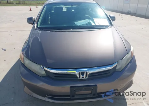 2012 Honda Civic Lx из США, поврежденный, VIN 2HGFB2F57CH578049